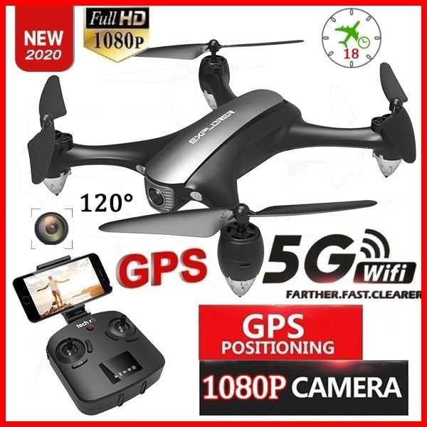 4K GPS Drone with 5G FPV Camera HD 1080P – NewDroneCam
